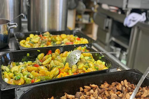 For hungry overnight guests