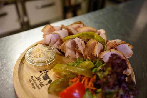 Delicious roast bread